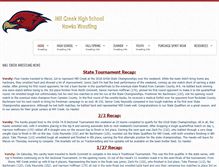 Tablet Screenshot of millcreekwrestling.com